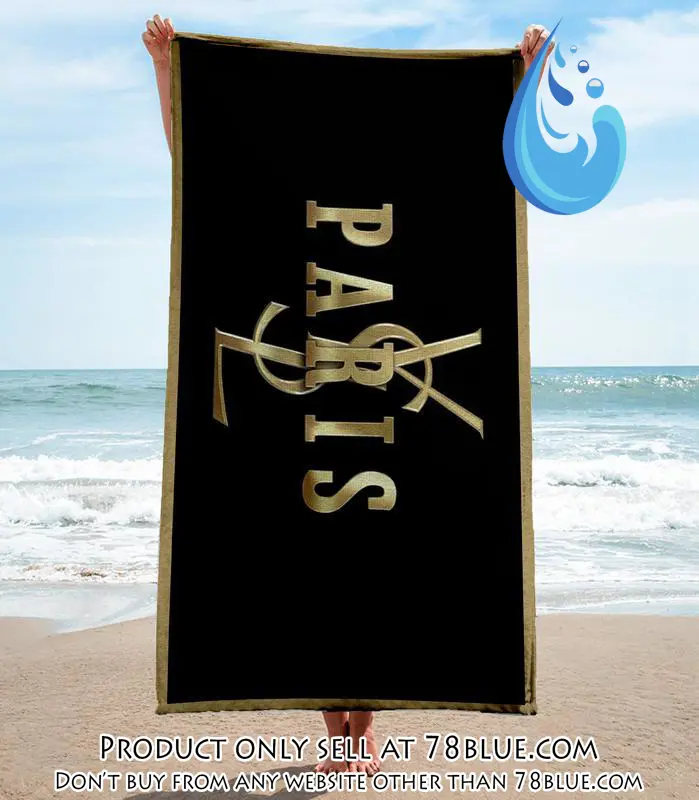 Yves saint laurent paris beach towel luxury brand hot trending summer  bt00303 78b0954560